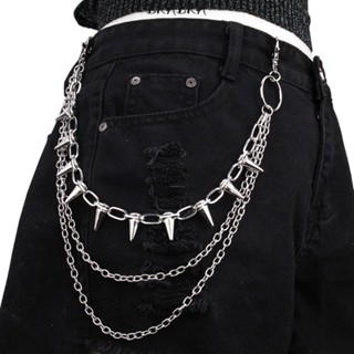 Street Fashion Jeans Women - Cadena de cintura unisex estilo hip
