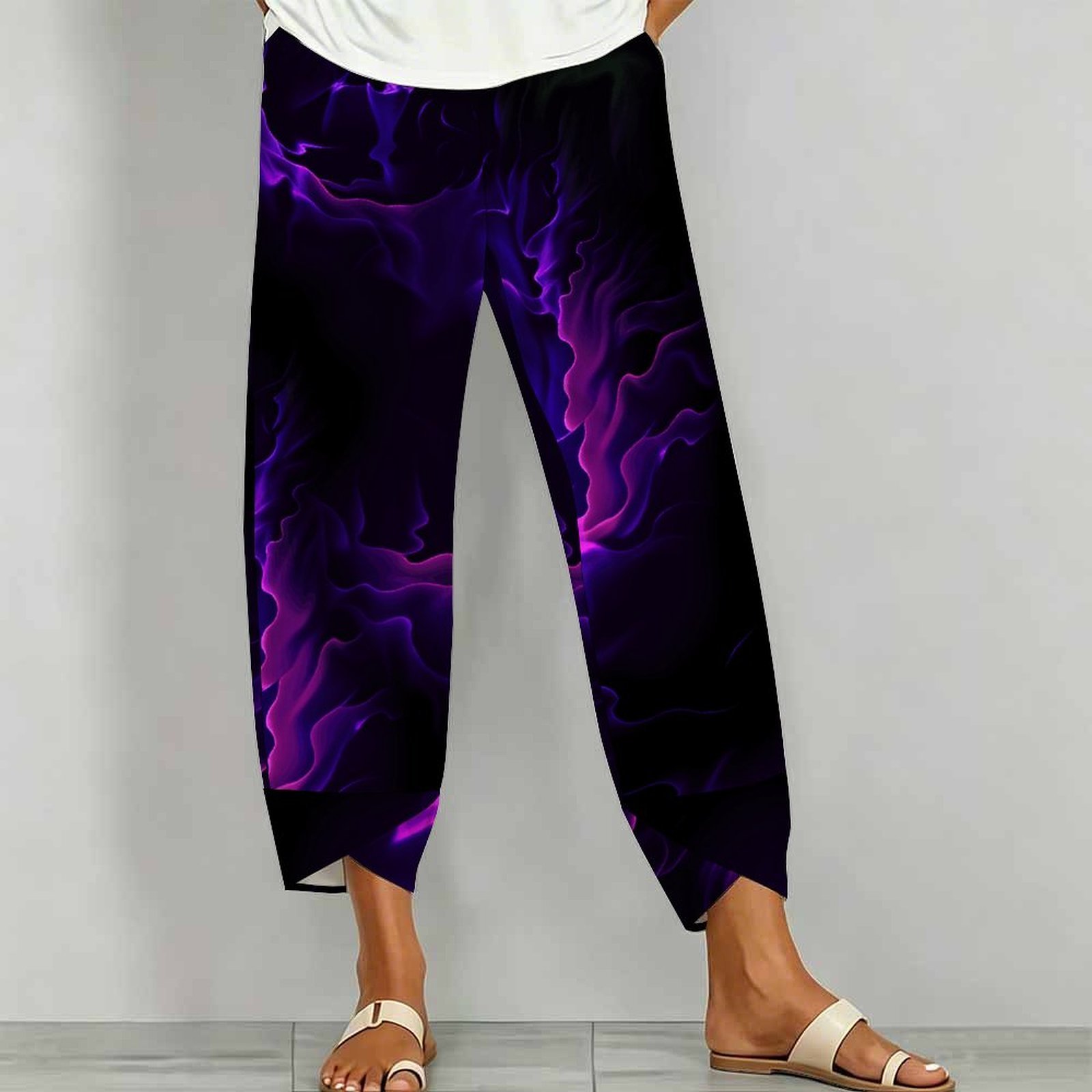 Fashion Street Yoga - Pantalones deportivos elegantes, pantalones de moda
