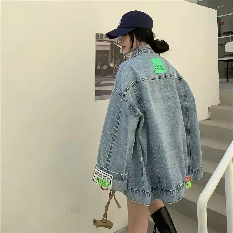 Street Fashion Jeans Women - 2025 nueva moda chaqueta vaquera mujer