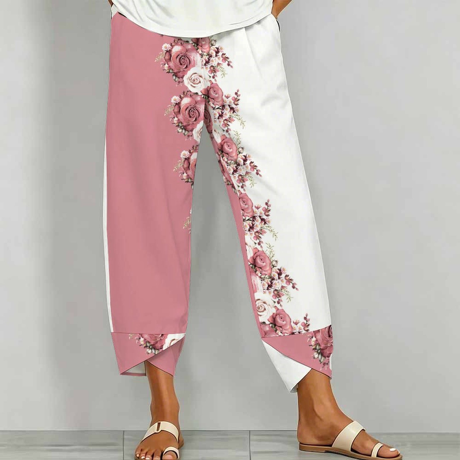 Fashion Street Yoga - Pantalones Casuales Diarios, Pantalones de Yoga