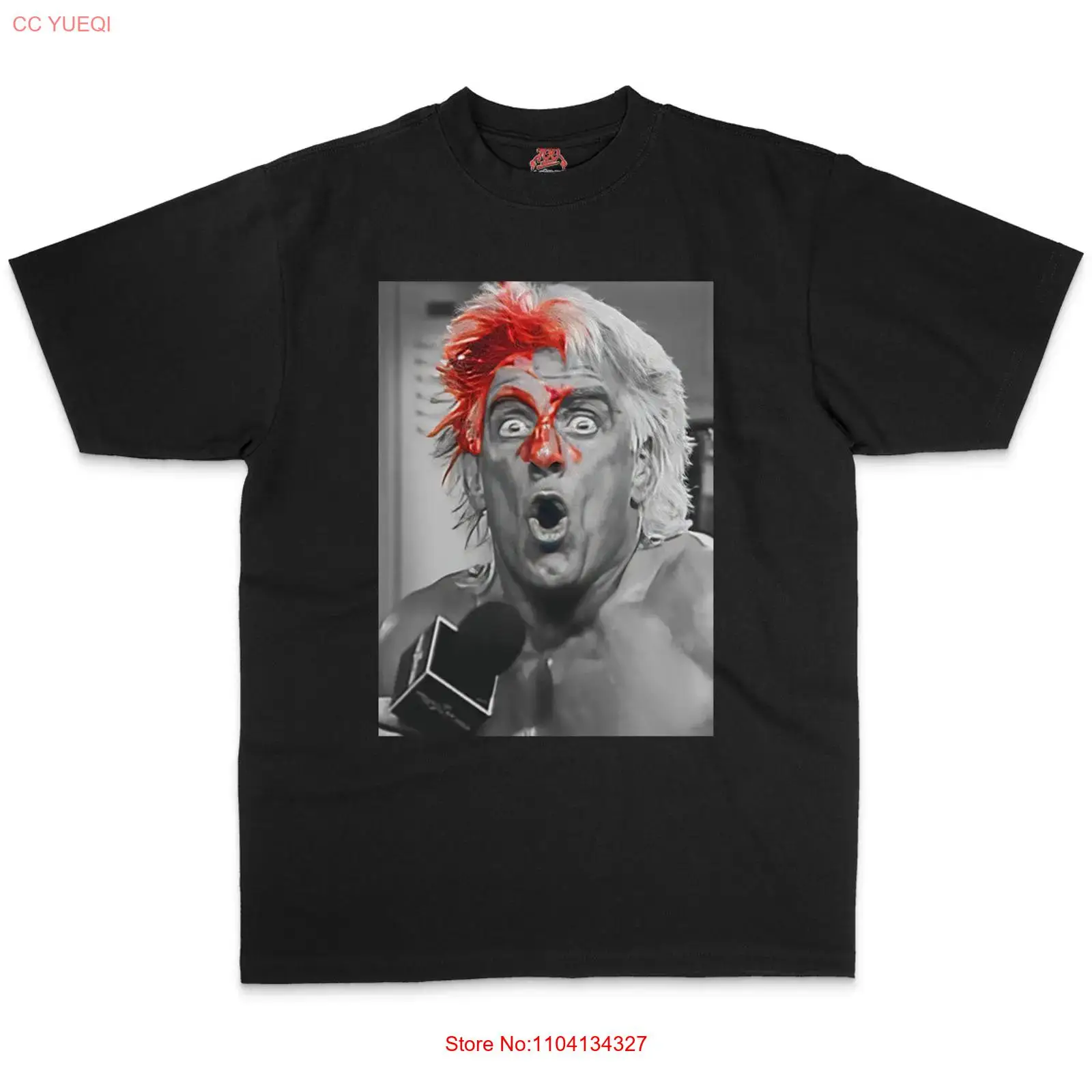 Street Fashion Art - Camiseta RIC FLAIR Rara Vintage Lavada