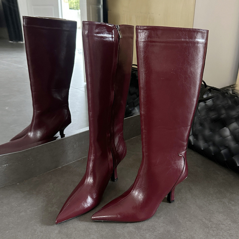 Street Fashion Lady - Liyke, botas hasta la rodilla con