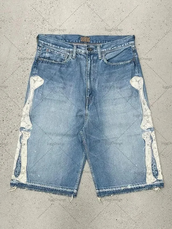 Street Fashion Jeans Women - Shorts Vaqueros Vintage Y2K Estilo Harajuku
