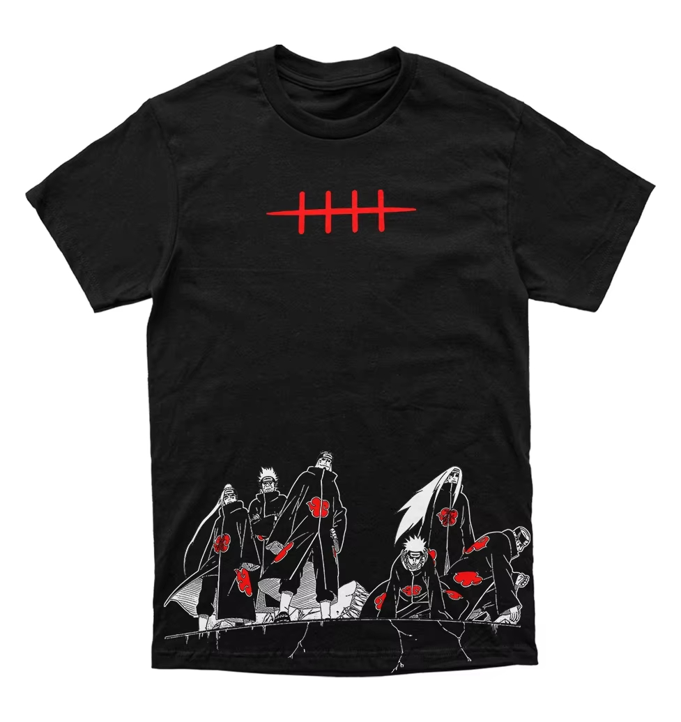 Street Fashion Blog - Camiseta con gráfico de Naruto Pain