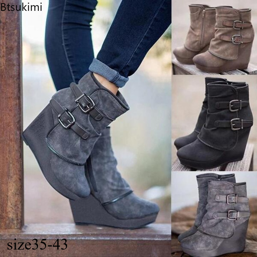 Street Fashion Lady - Nuevas botas gruesas de mujer con