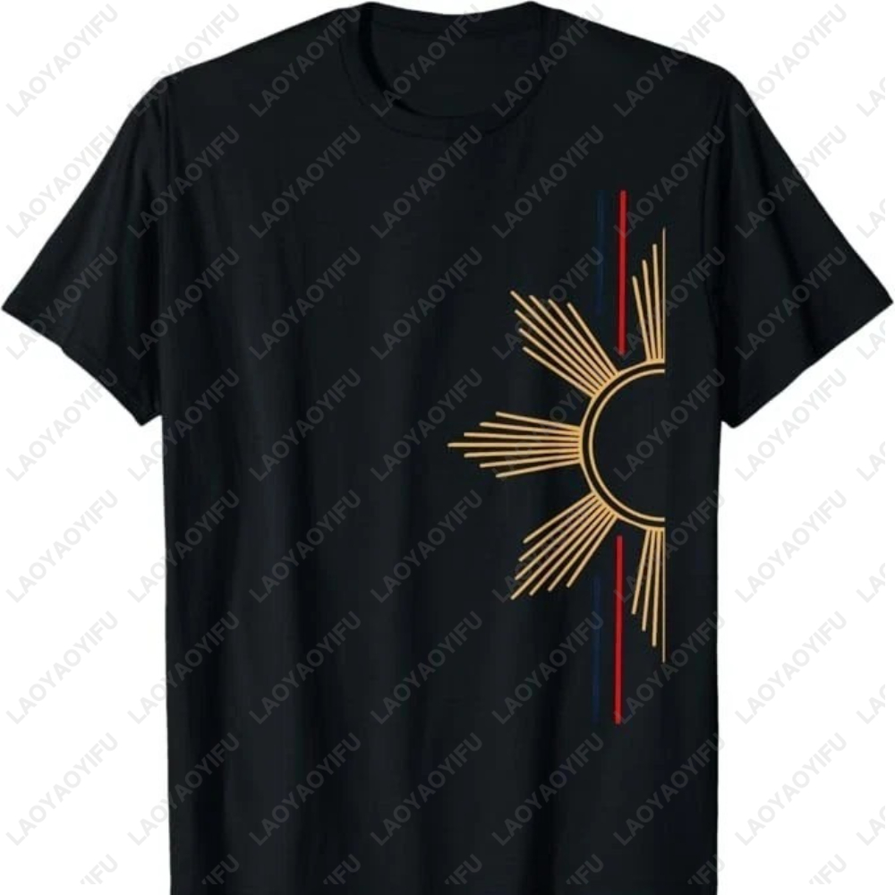 Street Fashion Philippines - Camiseta minimalista de sol filipino, camisetas