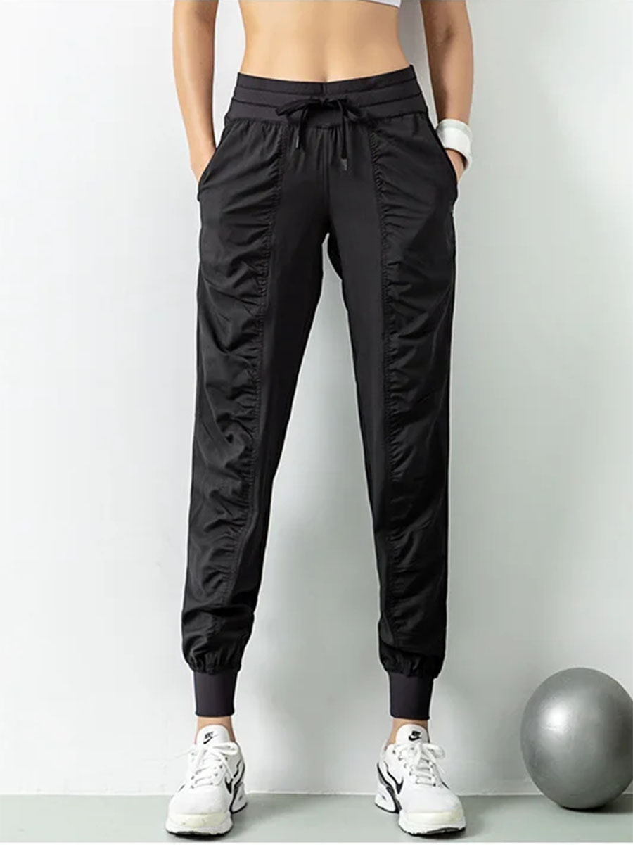 Street Fashion Art - CZGUKE-Pantalones deportivos de cintura alta para