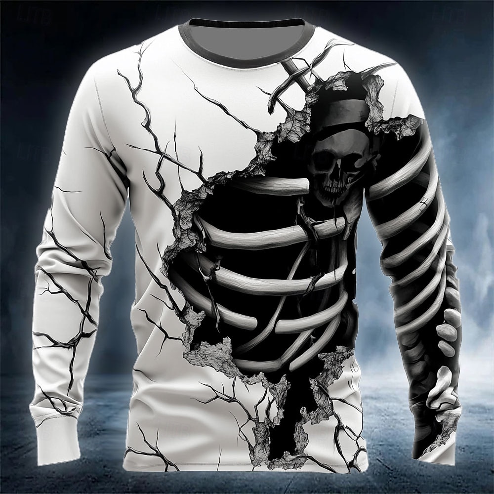 Street Fashion Casual - Camiseta divertida para hombre con estampado