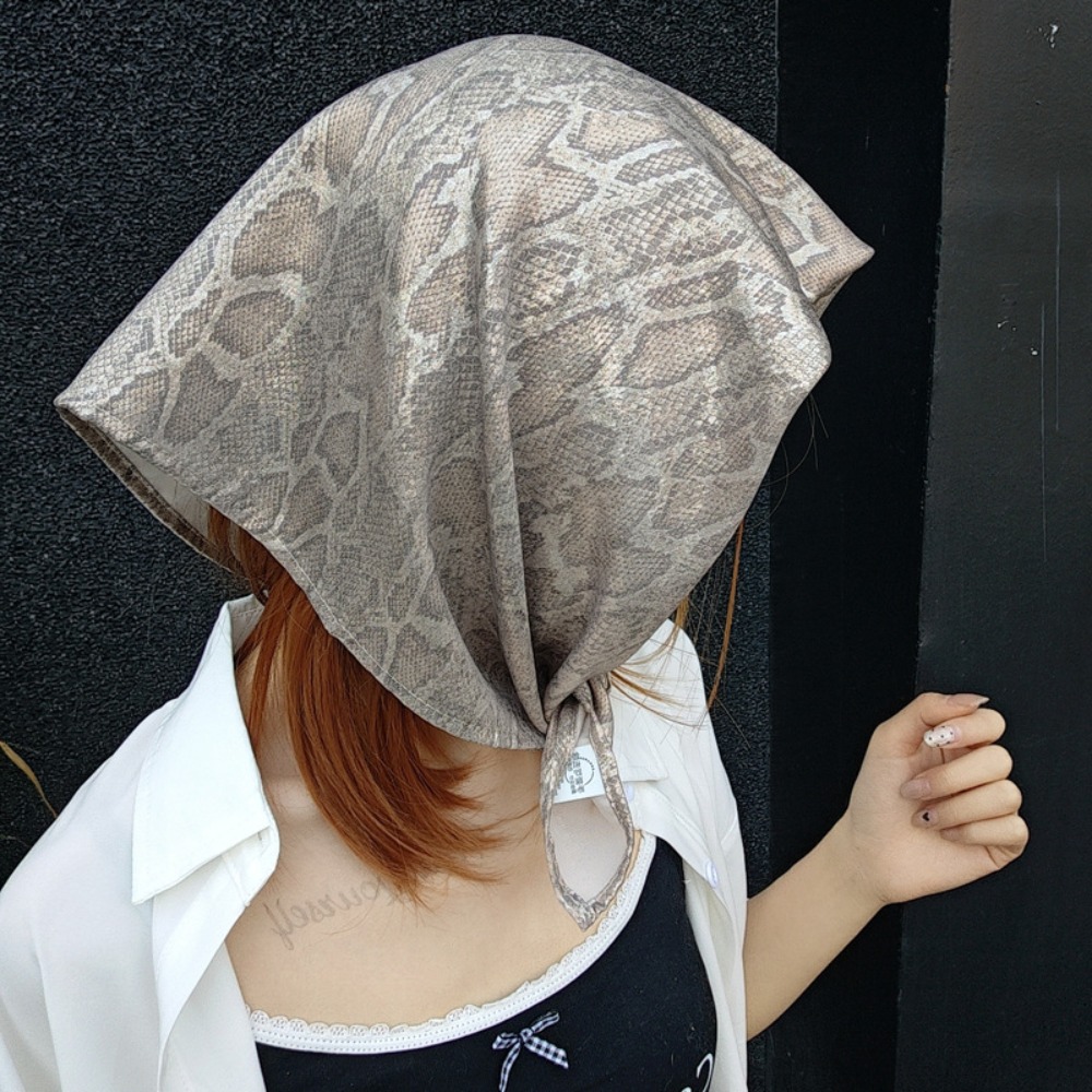 Street Fashion Art - Gorros Y2K con estampado de serpiente,