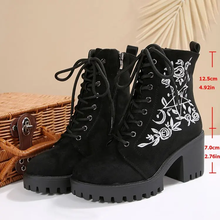 Street Fashion Punk - 2025 nuevas botas de plataforma de