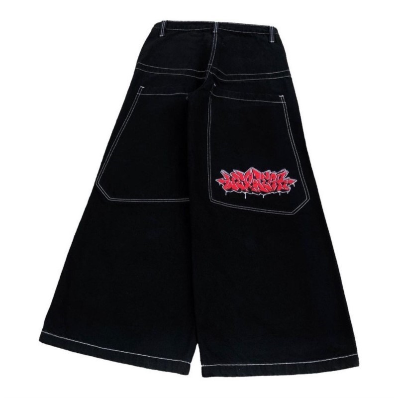 Street Fashion Jeans Women - Pantalones Vaqueros Anchos de Moda Americana