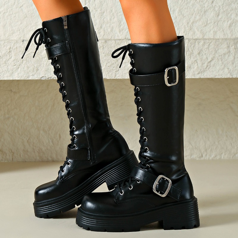 Botas de plataforma con suela  - Street Fashion Punk reseña y precio