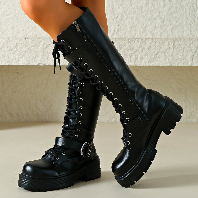 Botas de plataforma con suela  - Street Fashion Punk reseña y precio