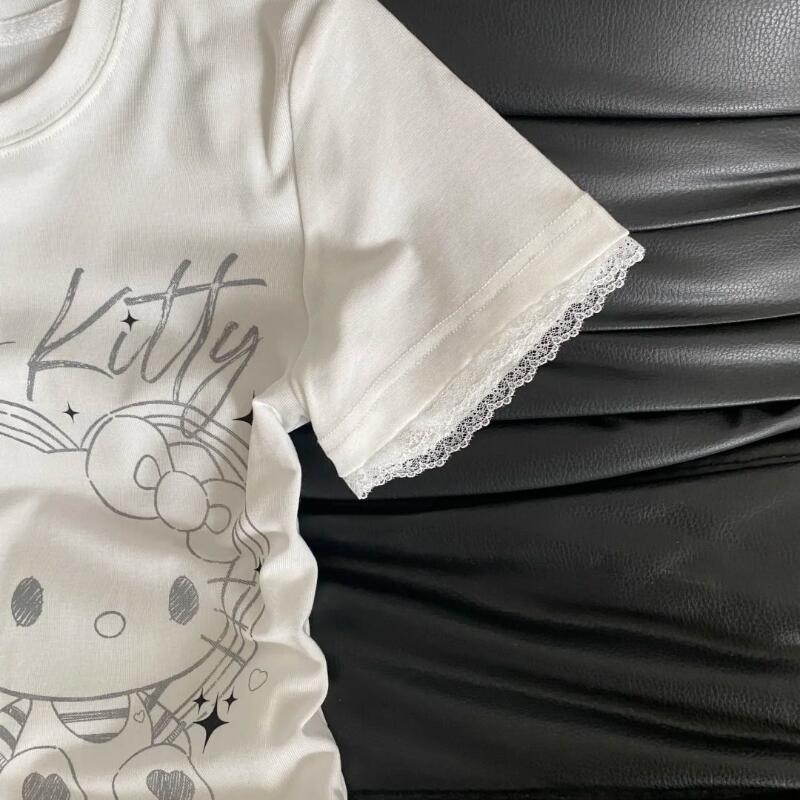 Camiseta de manga corta de enc - Street Fashion Casual reseña y precio