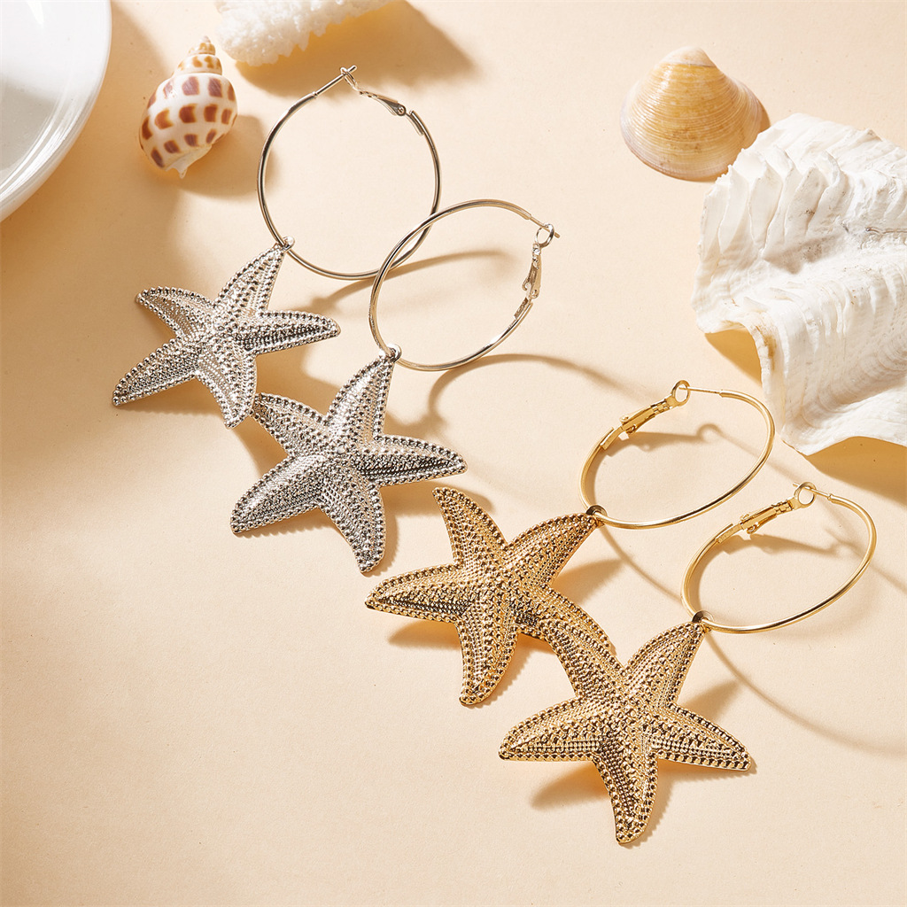 Pendientes de Estrella de Mar  - Street Fashion Photographers reseña y precio