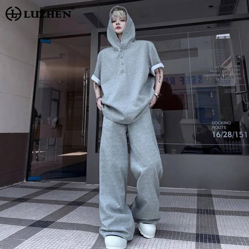 LUZHEN Conjunto de Dos Piezas  - Street Fashion Casual reseña y precio