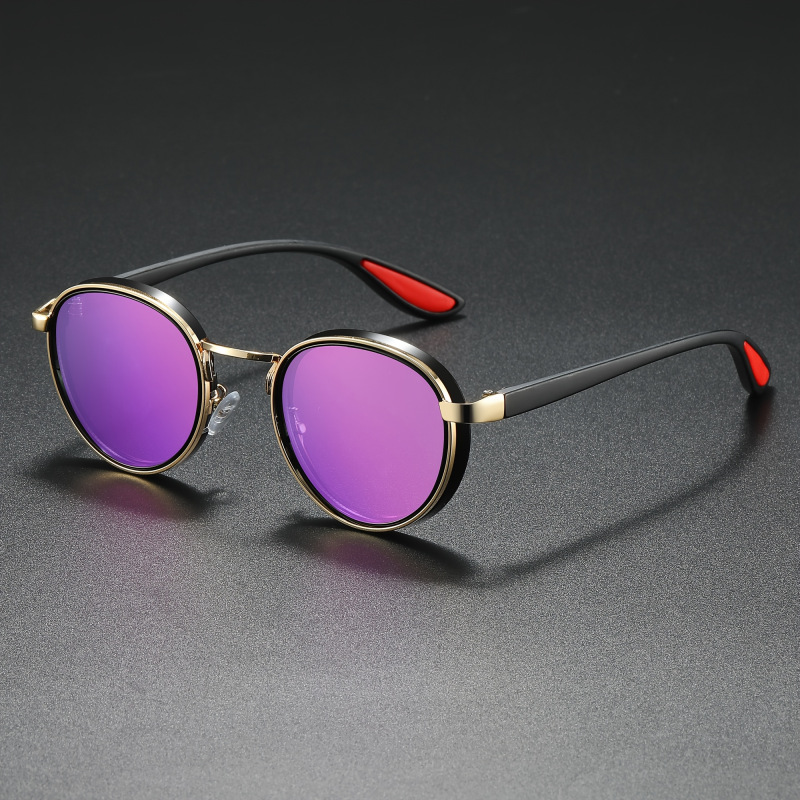 Gafas de Sol Redondas Metálica - Street Fashion Photographers reseña y precio