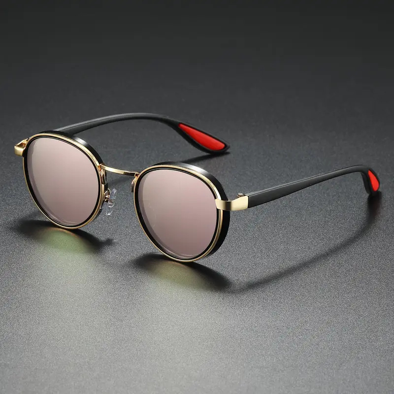 Gafas de Sol Redondas Metálica - Street Fashion Photographers reseña y precio