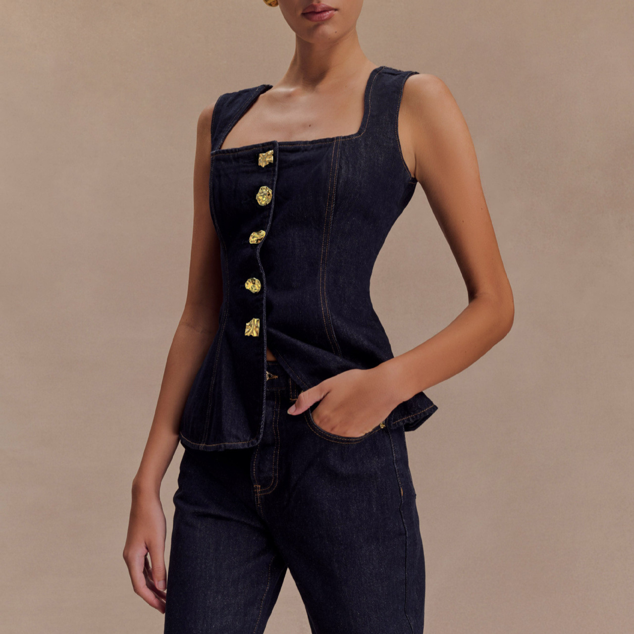 Conjuntos de pantalones vaquer - Street Fashion Jeans Women reseña y precio