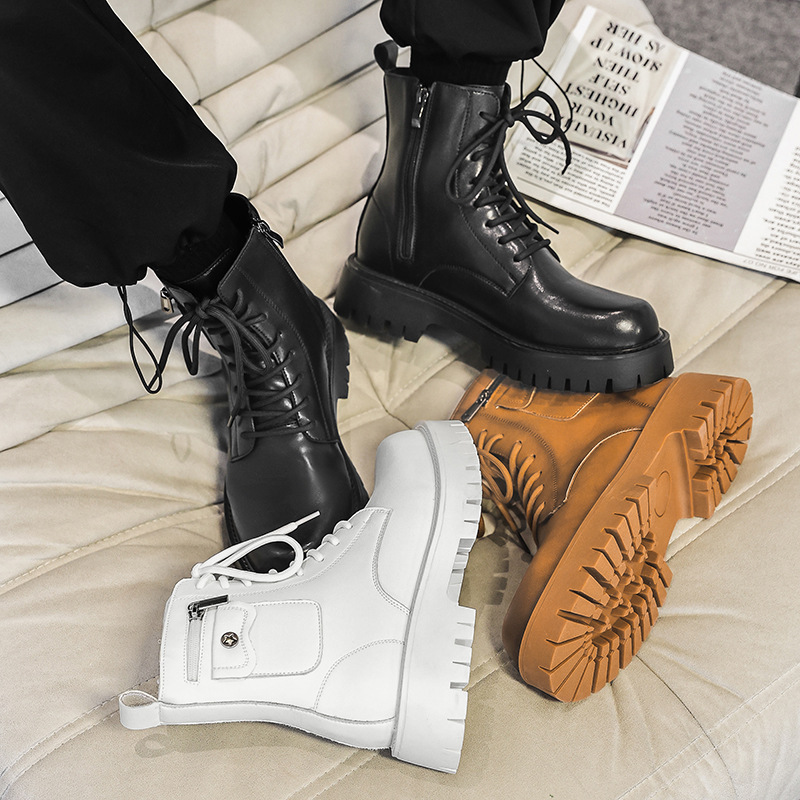2025 tendencia hombres botas z - Street Fashion Punk reseña y precio