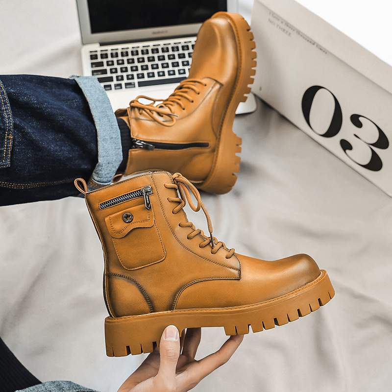 2025 tendencia hombres botas z - Street Fashion Punk reseña y precio