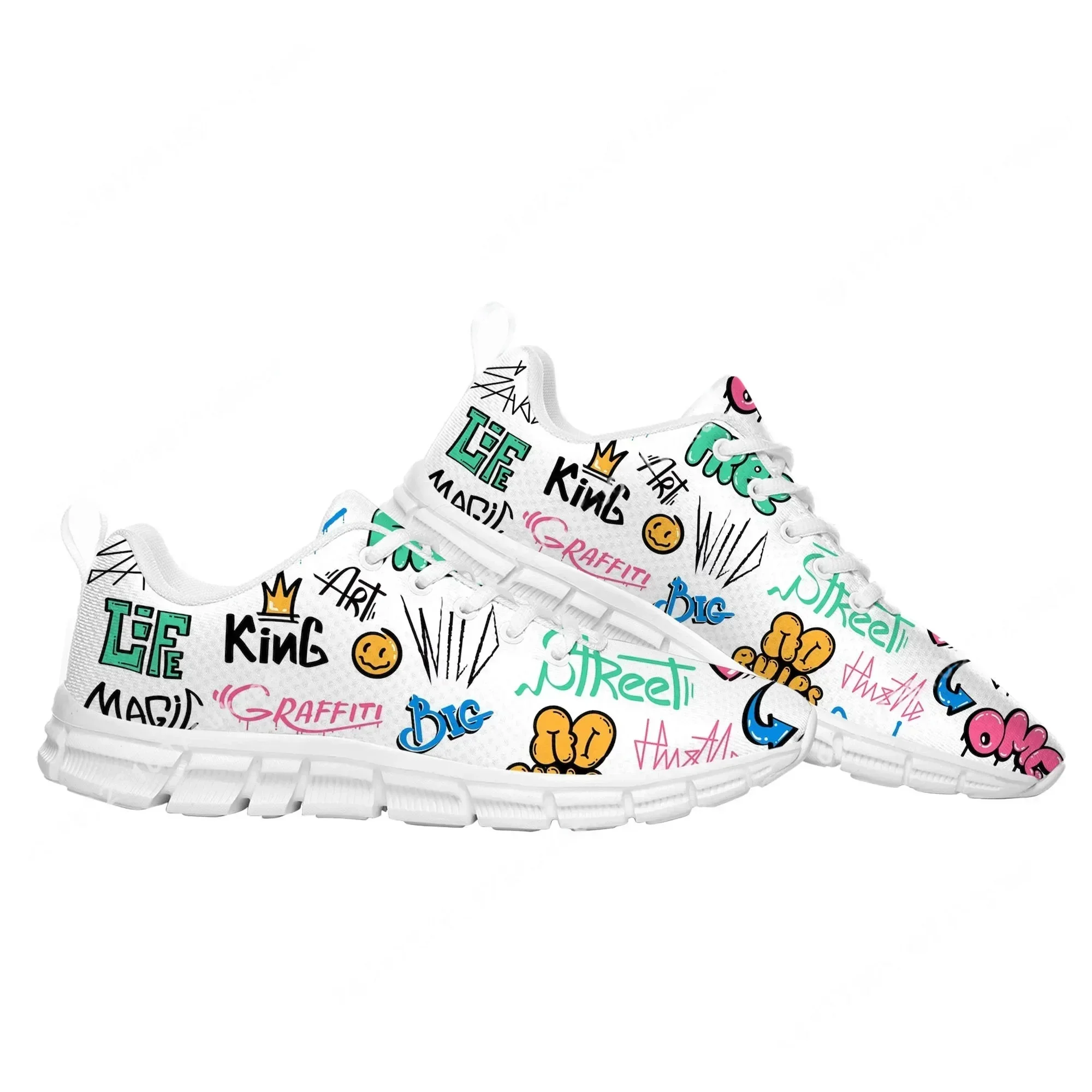 Zapatillas deportivas con graf - Street Fashion Art reseña y precio