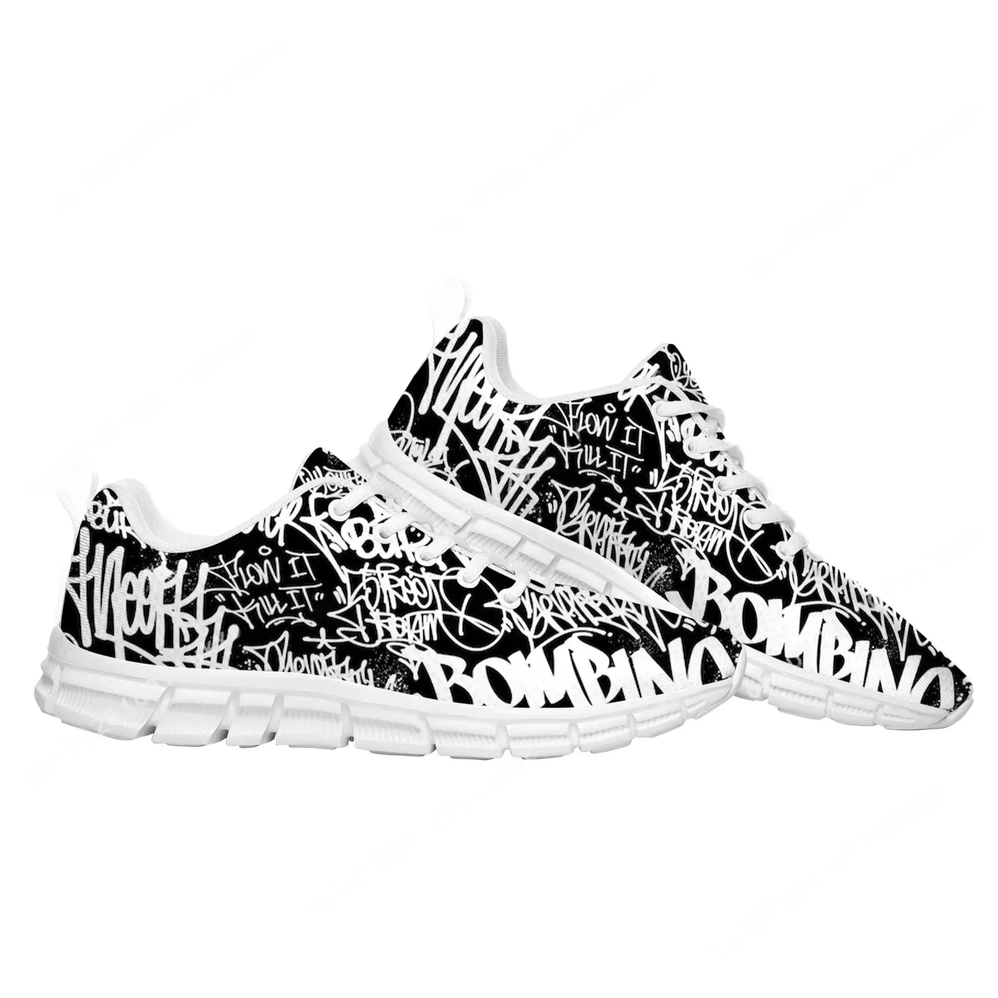 Zapatillas deportivas con graf - Street Fashion Art reseña y precio