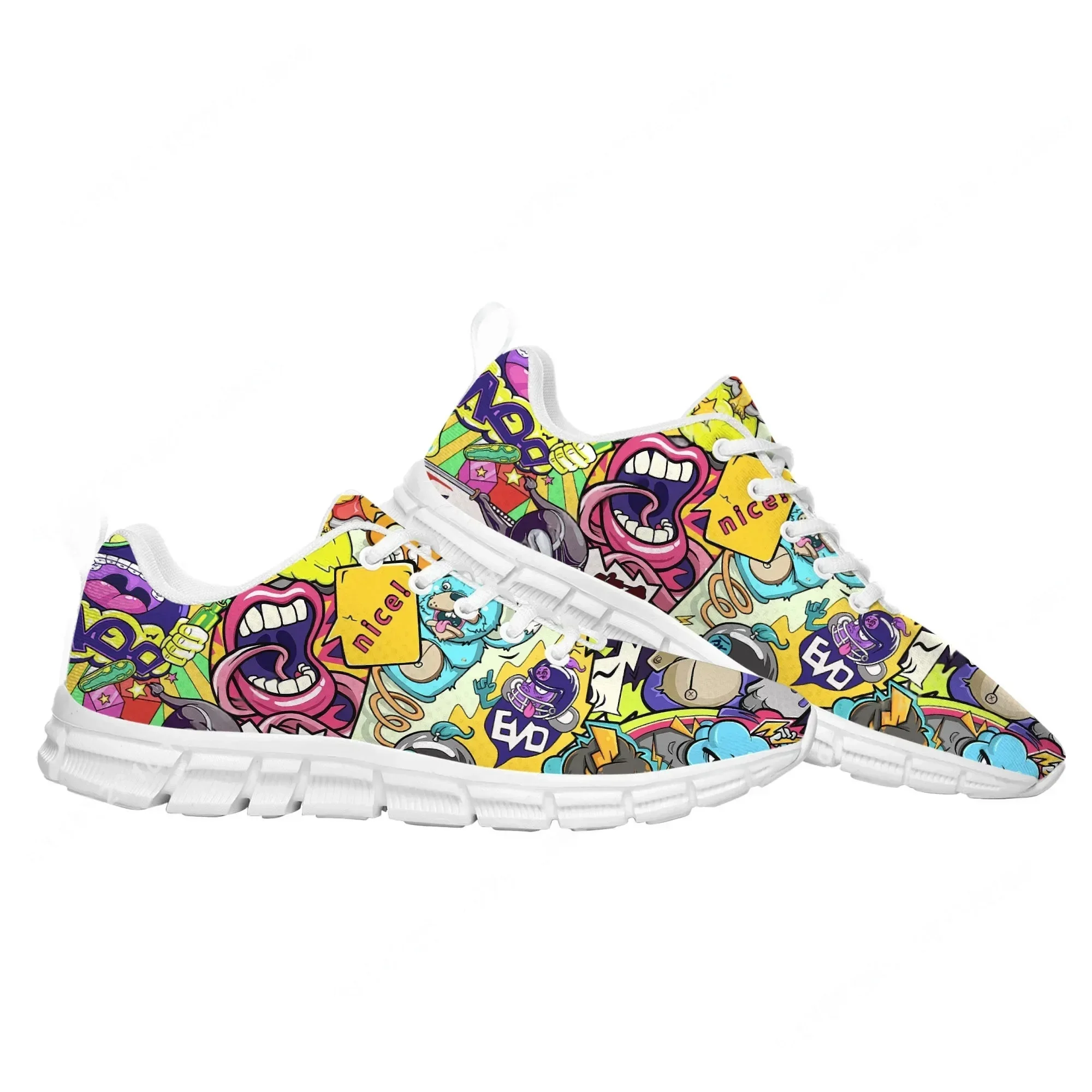 Zapatillas deportivas con graf - Street Fashion Art reseña y precio