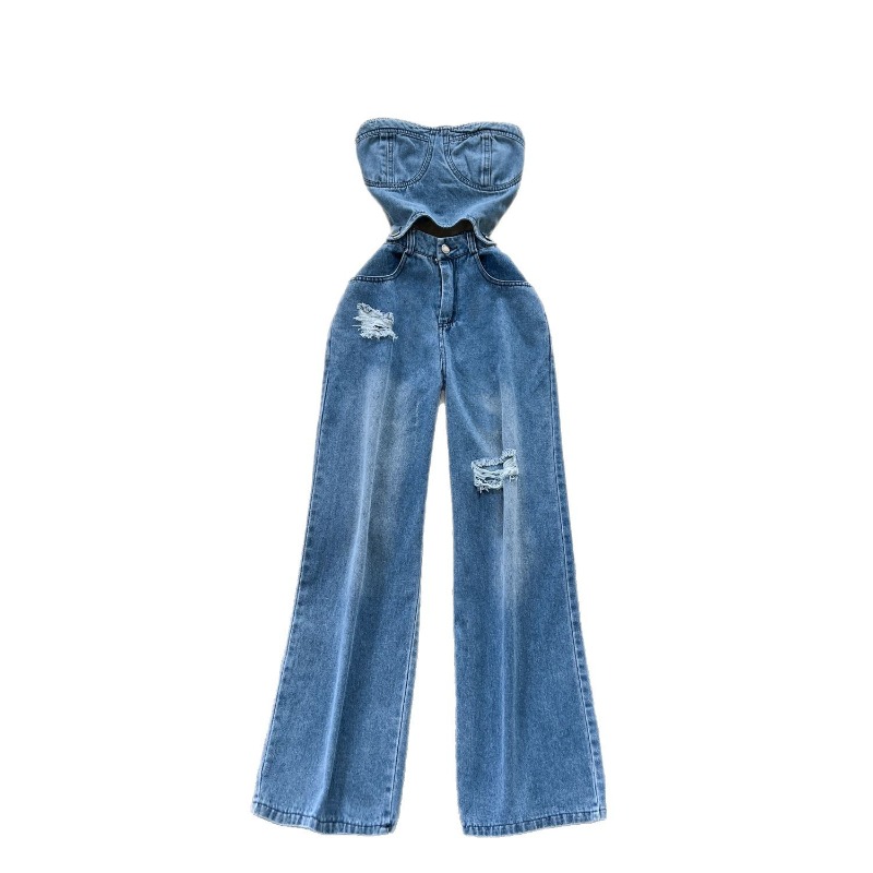Monos de mezclilla para mujer, - Street Fashion Jeans Women reseña y precio