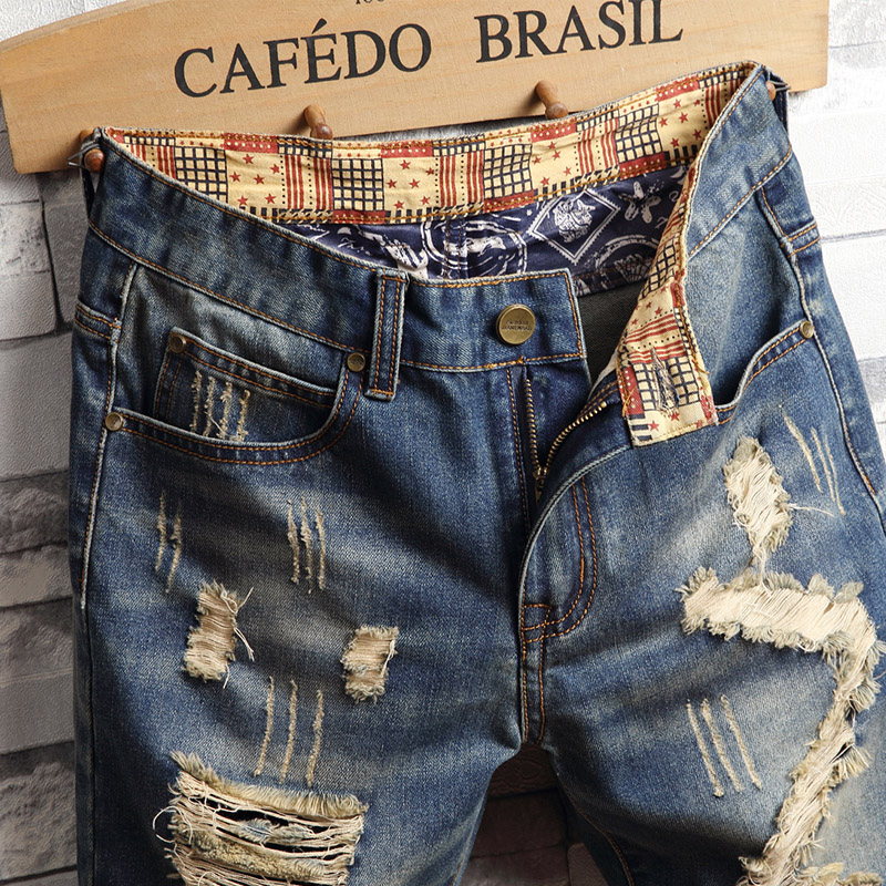 Shorts Vaqueros Rotos de Hip-h - Street Fashion Art reseña y precio