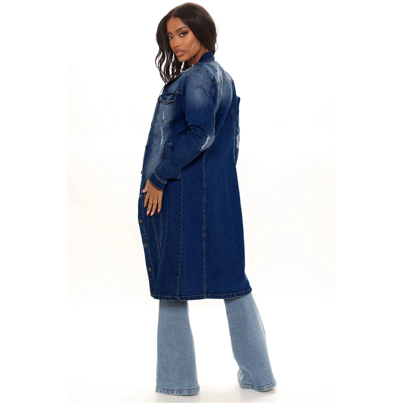 Nueva llegada moda agujero alg - Street Fashion Jeans Women reseña y precio
