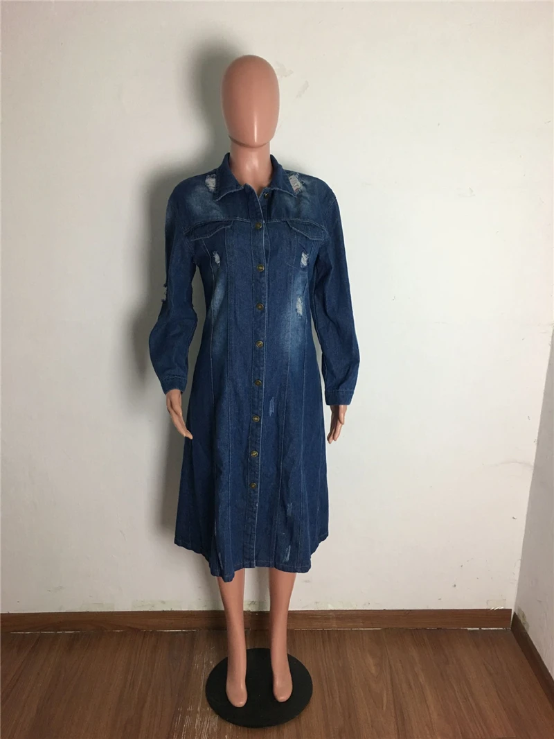 Nueva llegada moda agujero alg - Street Fashion Jeans Women reseña y precio