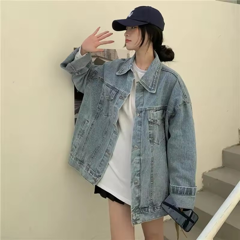2025 nueva moda chaqueta vaque - Street Fashion Jeans Women reseña y precio