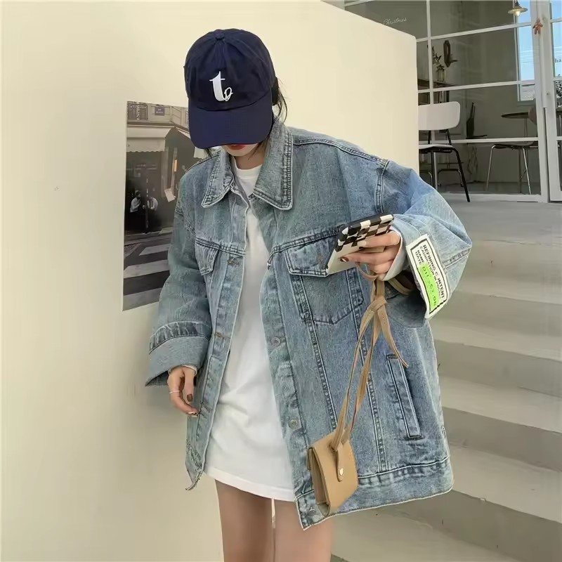 2025 nueva moda chaqueta vaque - Street Fashion Jeans Women reseña y precio