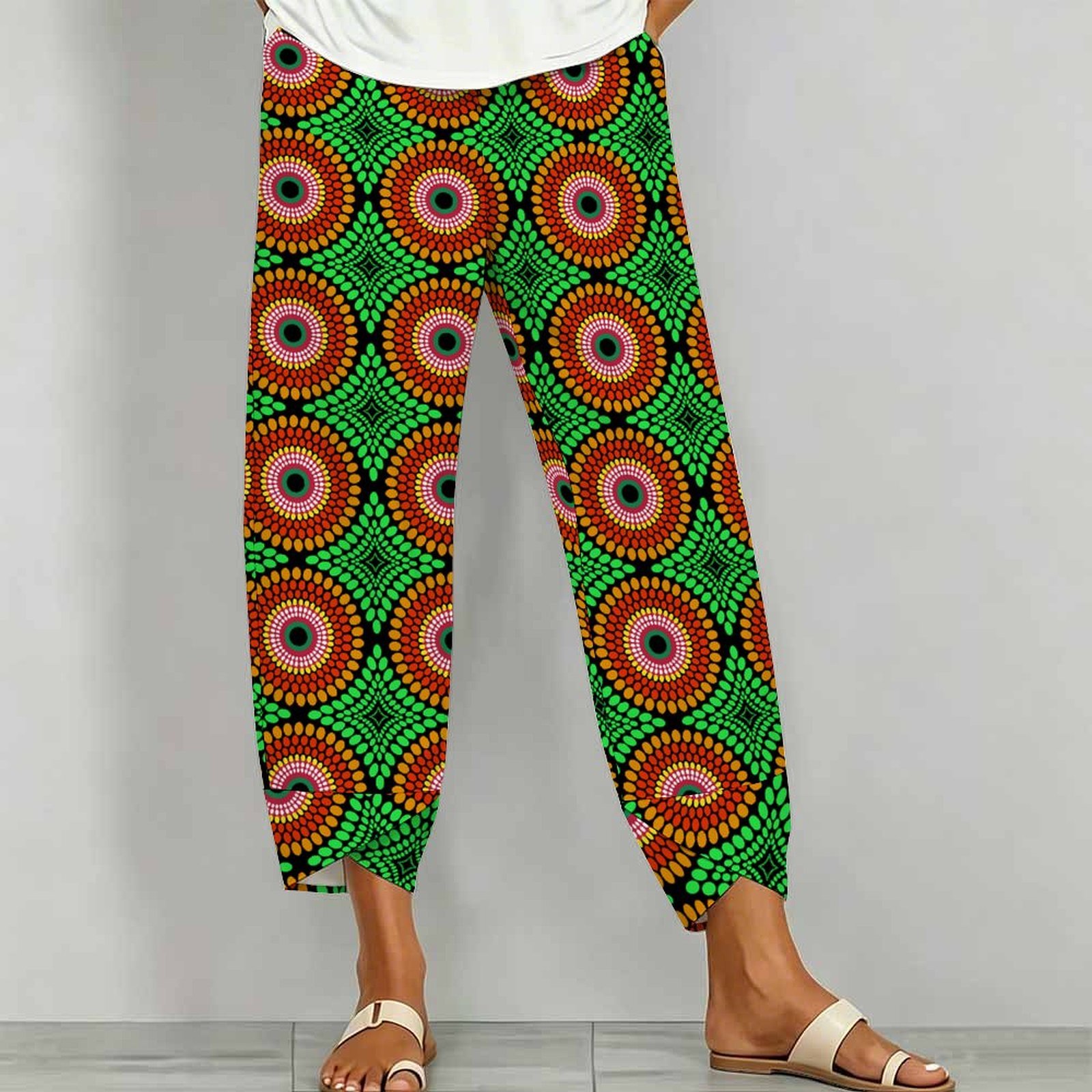 Pantalones Casuales Diarios, P - Fashion Street Yoga reseña y precio