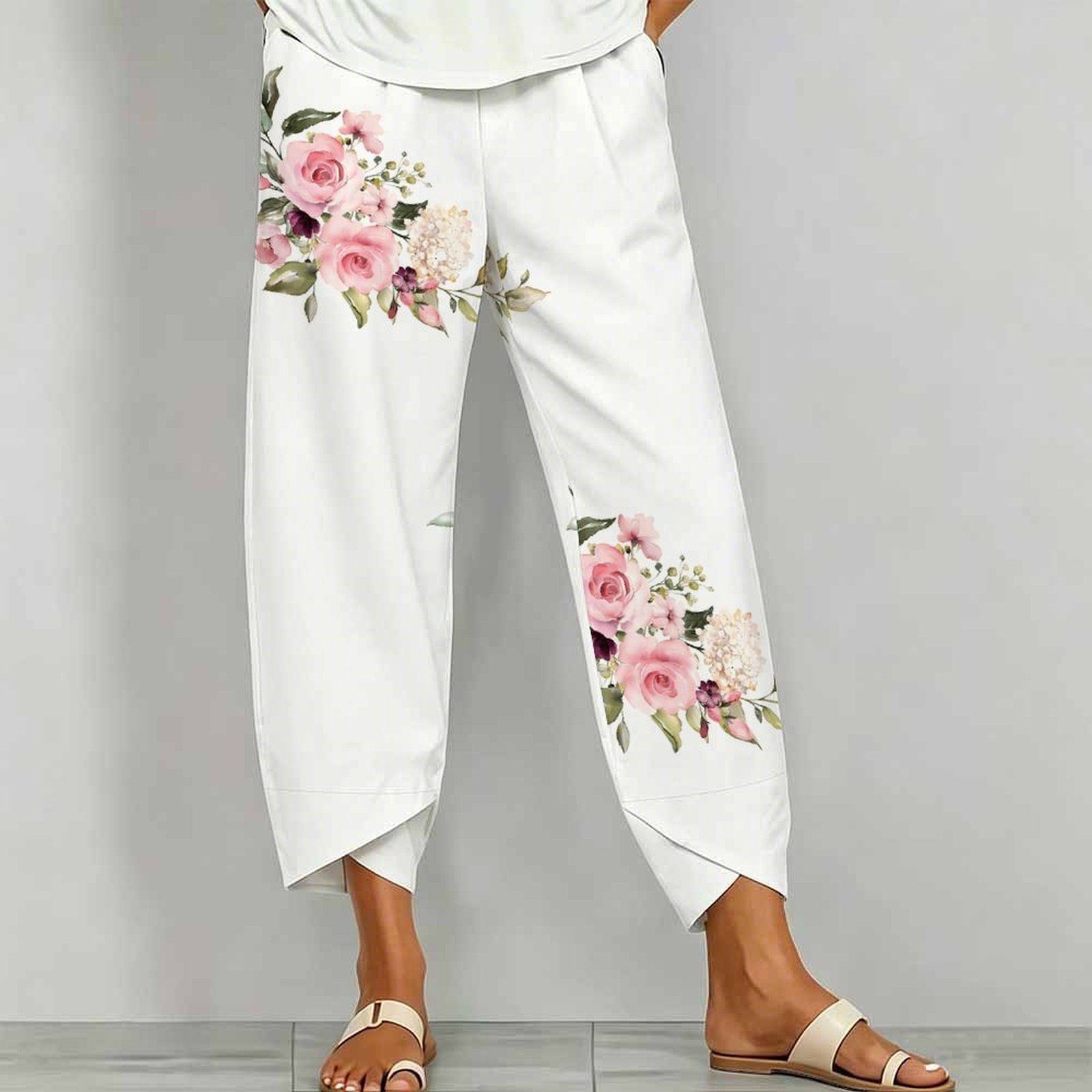 Pantalones Casuales Diarios, P - Fashion Street Yoga reseña y precio