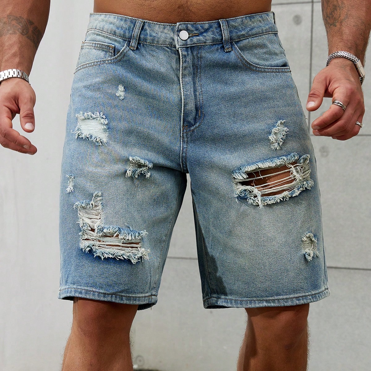Pantalones vaqueros cortos ras - Street Fashion News reseña y precio