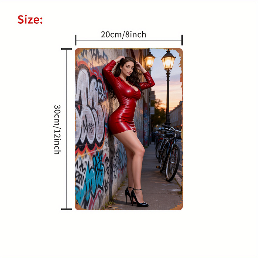 Letrero Metálico Plano 2D - Ar - Street Fashion Art reseña y precio