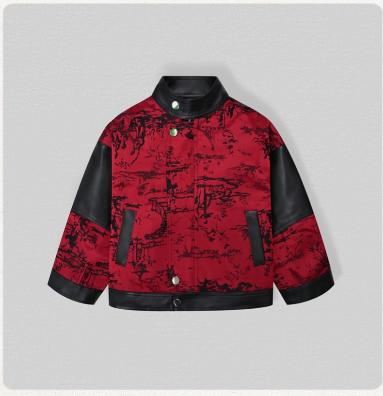 Chaqueta de cuero Pu con borda - Street Fashion News reseña y precio