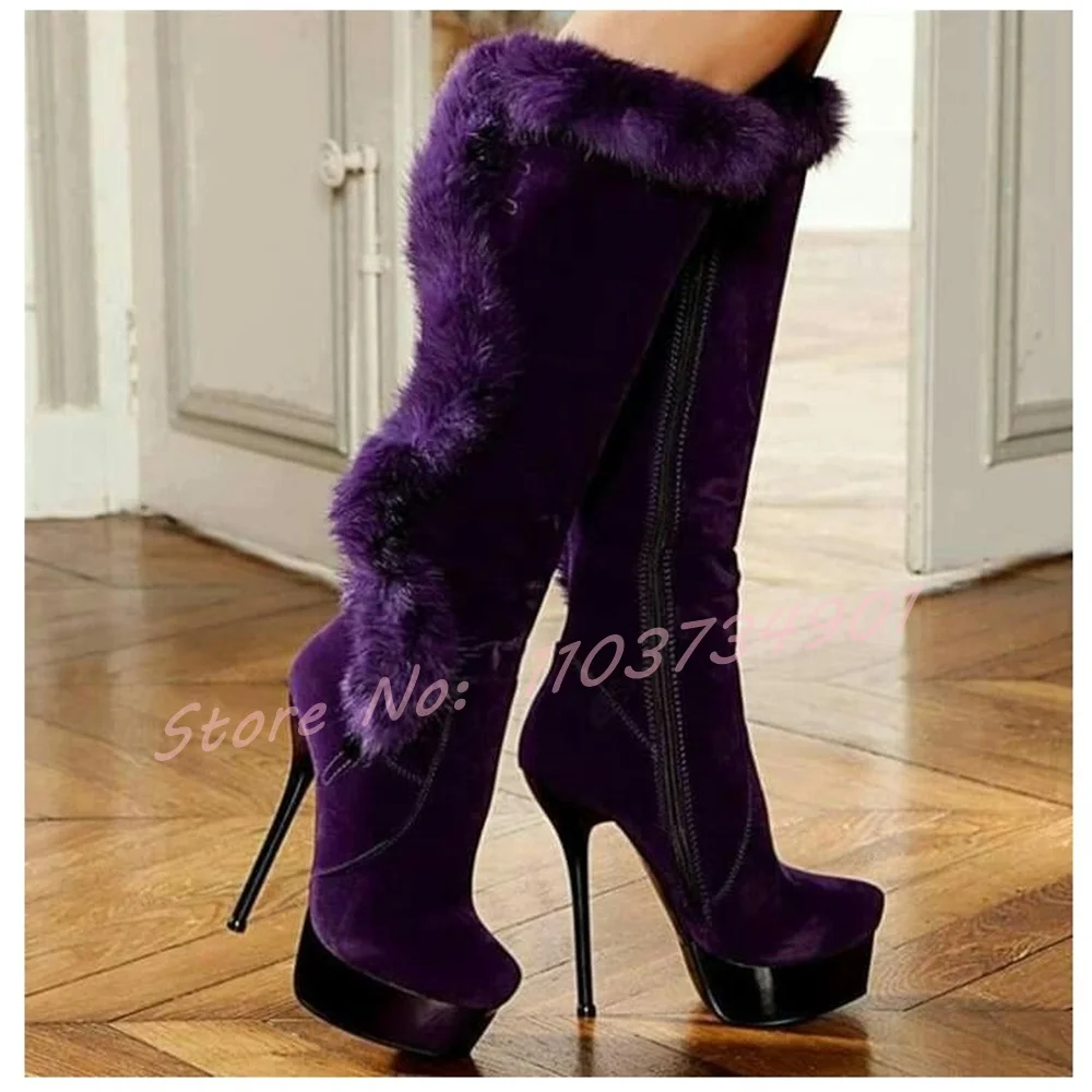 Botas hasta la rodilla de plat - Street Fashion Lady reseña y precio