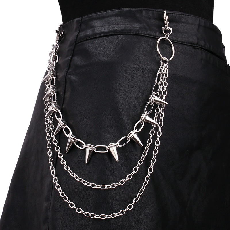 Hip Hop Punk Rock pantalones d - Street Fashion Jeans Women reseña y precio