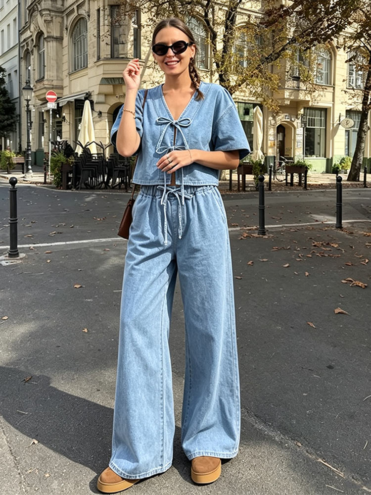 Conjunto de Camisa Casual de M - Street Fashion Jeans Women reseña y precio