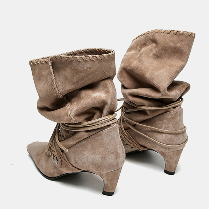 Liyke Otoño Invierno marrón te - Street Fashion Lady reseña y precio