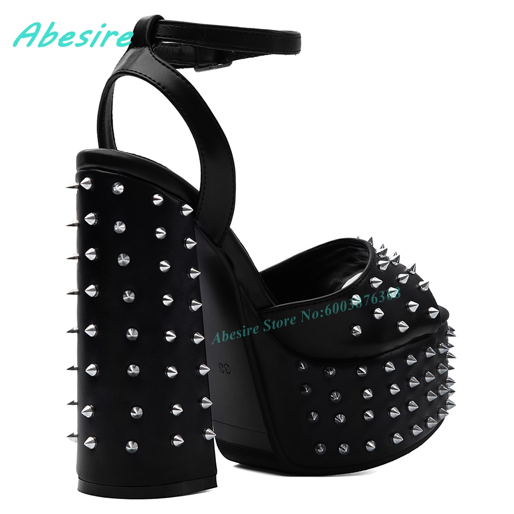Sandalias de Plataforma con Re - Street Fashion Punk reseña y precio