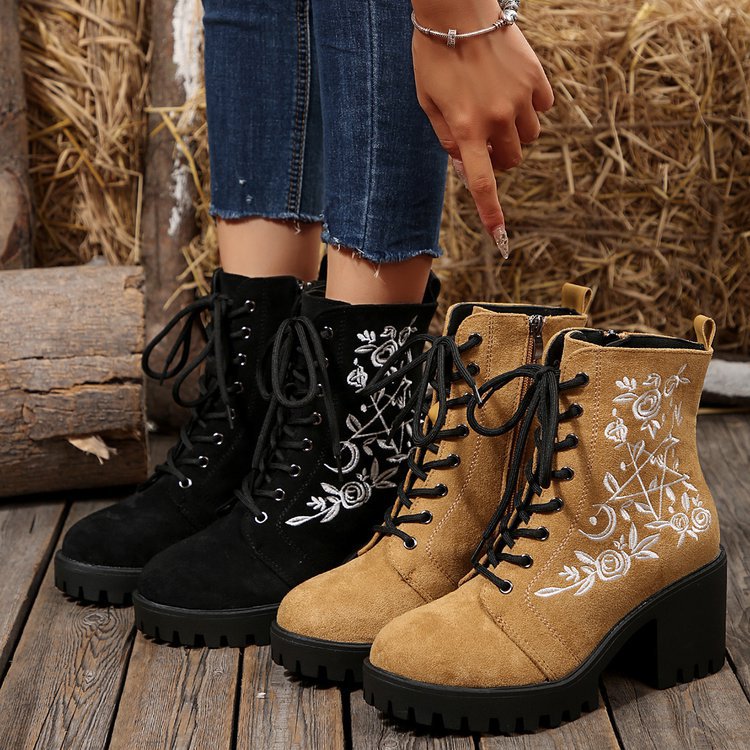 2025 nuevas botas de plataform - Street Fashion Punk reseña y precio