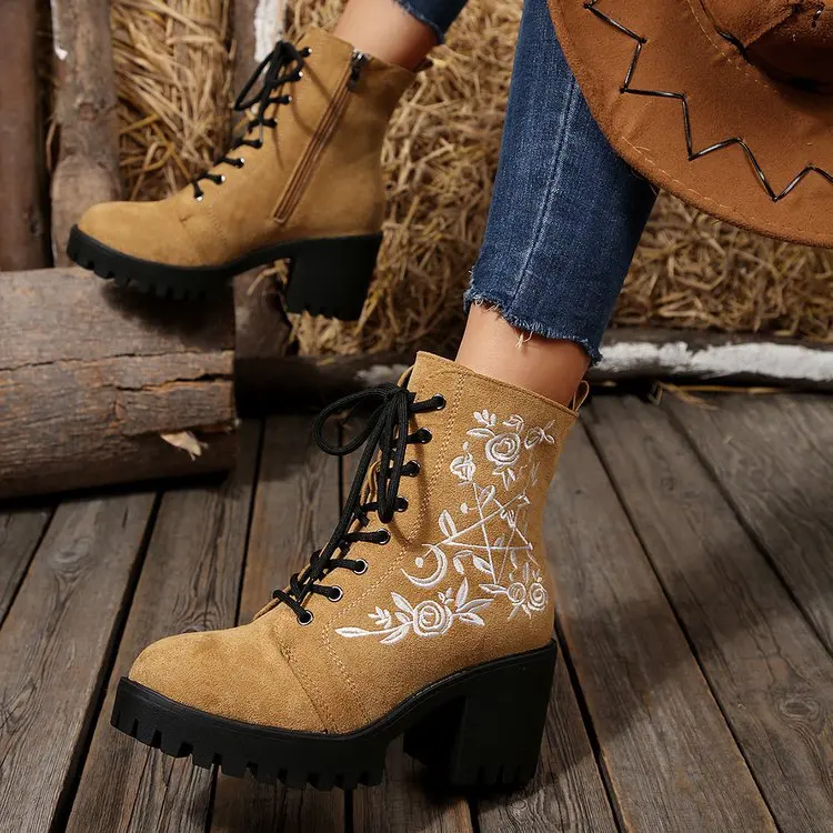 2025 nuevas botas de plataform - Street Fashion Punk reseña y precio