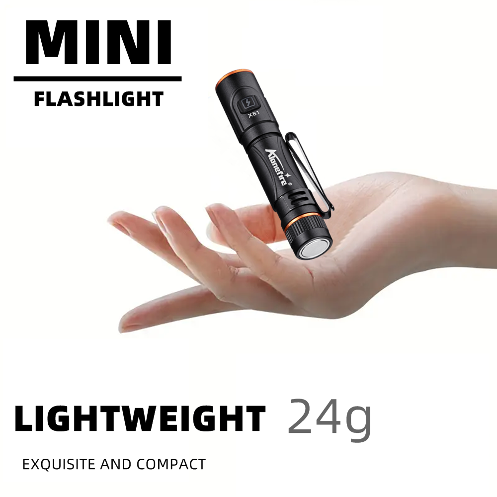 Mini linterna LED EDC de alta  - Street Fashion Blog reseña y precio