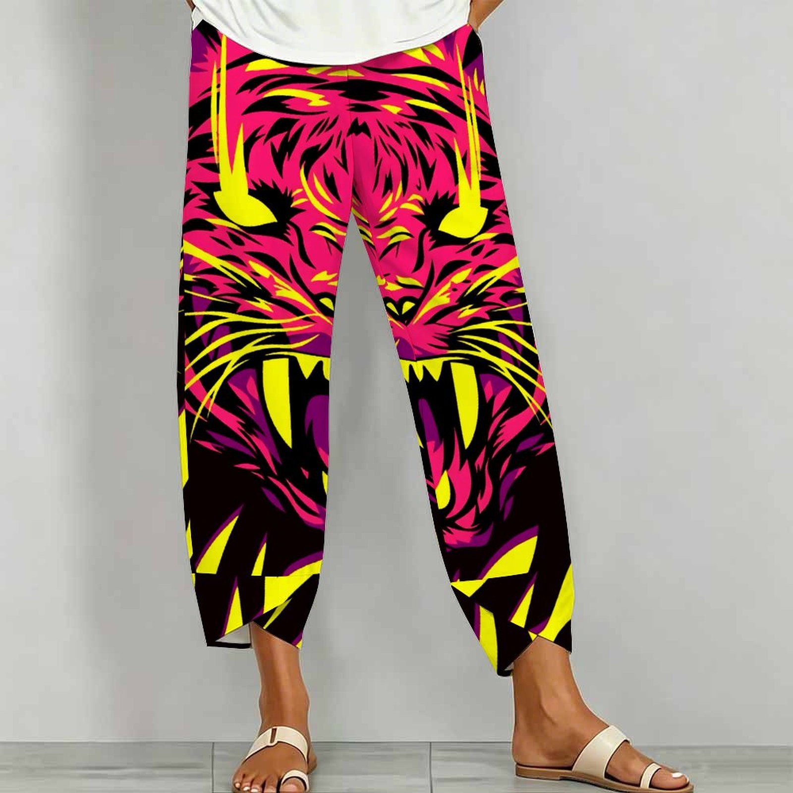 Pantalones de Moda Retro Estam - Fashion Street Yoga reseña y precio