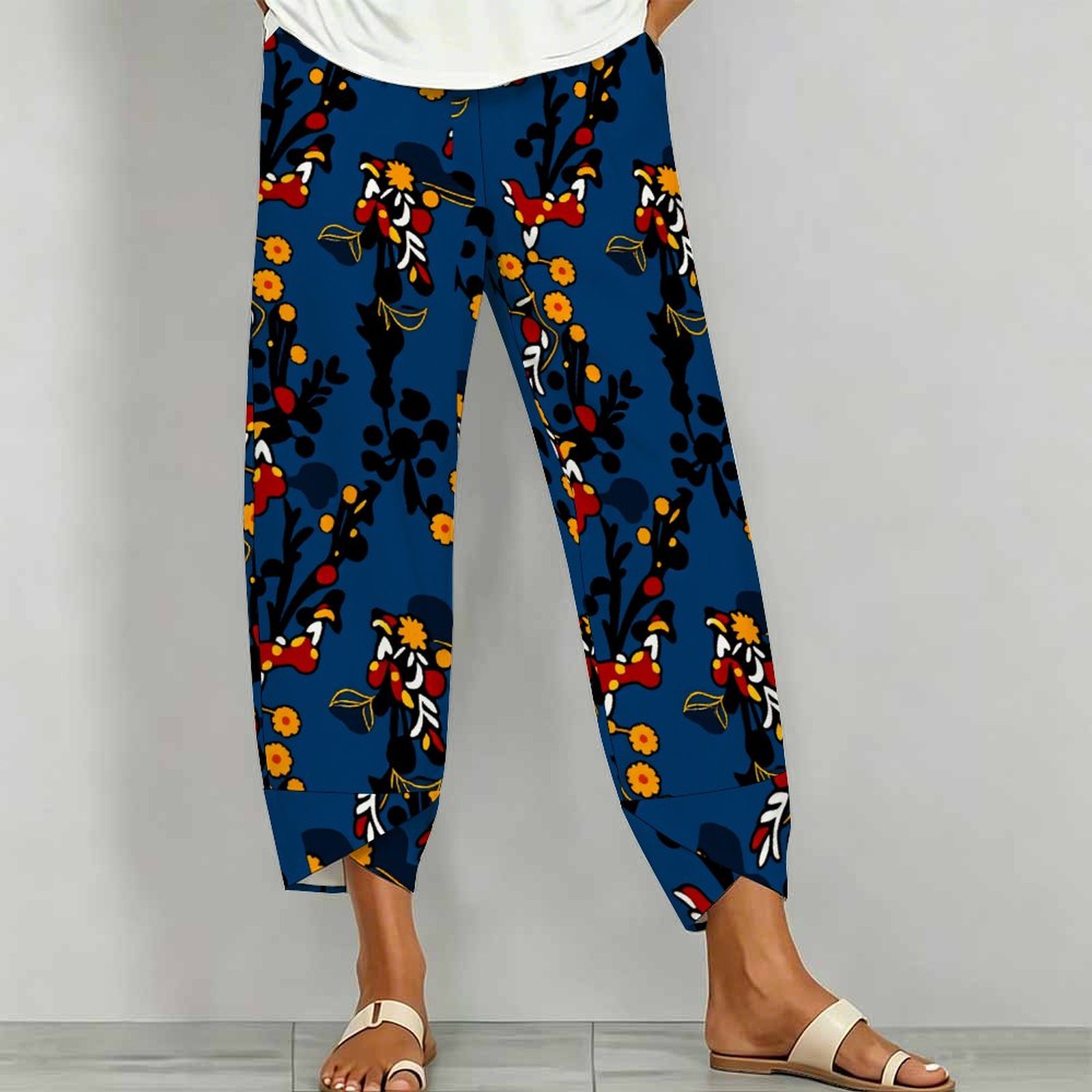 Pantalones de Moda Retro Estam - Fashion Street Yoga reseña y precio